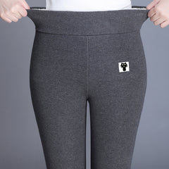 Women's High Waist Fleece Winter Thermal Pencil Pants