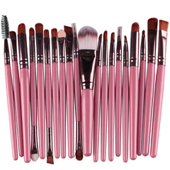 20pcs Makeup Brushes Set Feed Foundation Foundation Powder Eyeliner Eyellash Lip Maquillage Brush Tools Cosmetic Beauty Tools Make Up Brosses