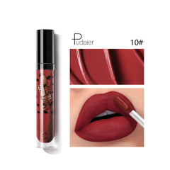 12 Colors Waterproof Lip Glaze Matte Velvet Lipstick Lipgloss