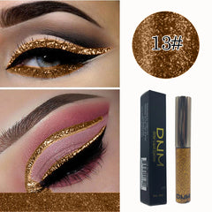 Color Dazzle Shimmering Pearl Color Sequins Eyeliner Diamond Burst