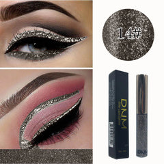 Color abbagliano paillettes di perle luccicanti eyeliner diamantato