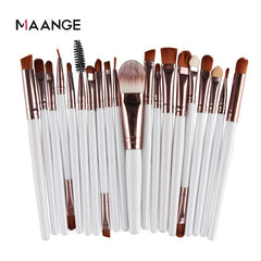 20pcs Make -up Pinsel Set Lidschattenfundamentpulver Eyeliner Esseltat