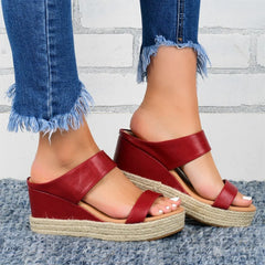 Platform Hollow Non-slip Sandals