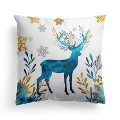 Christmas Watercolor Oreadcase Festival Festival Homeware Couvre de coussin réconfortant