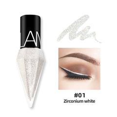 Eye-liner scintillant en diamant en un seul pack