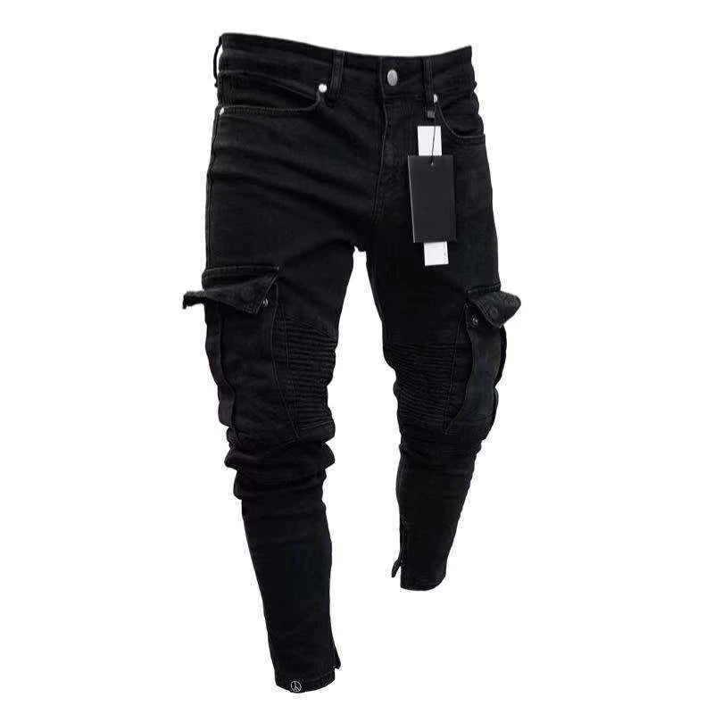 Pantalon de jean skinny biker enracineur