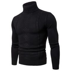 Männer Rollkragenpullover Strickwege