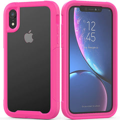 Case de teléfono de armadura híbrida híbrida para iPhone 12 11 XR XS MAX 8 7 Plus para iPhone 11Pro Max 6s Plus PC duro TPU 2 IN1 Cubierta completa