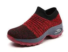 Scarpe sportive a flyknit cuscino d'aria femminile