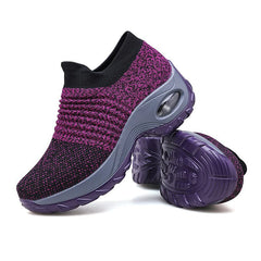 Scarpe sportive a flyknit cuscino d'aria femminile