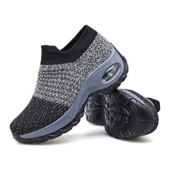 Scarpe sportive a flyknit cuscino d'aria femminile