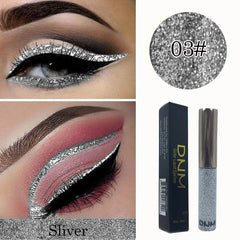 Color abbagliano paillettes di perle luccicanti eyeliner diamantato