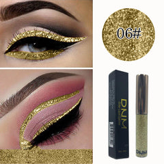 Color Dazzle Shimmering Pearl Color Sequins Eyeliner Diamond Burst