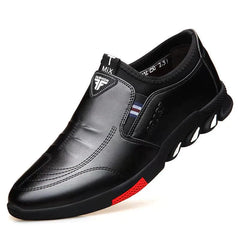 Winter Business Affairs Leisure Time Leather Shoes Men Ventilation Fashion Tie Shoes