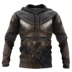 Templar Knight Hoodie 3D Printed Fashion Sportswear Harajuku Street Loose Plus Size Streetwear Men's Clothing