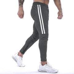 Men's Muscle Fitness Sports Long Pants Casual Running Training Slim Fit Pants