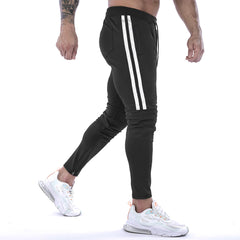 Pantalons longs de la fitness musculaire pour hommes