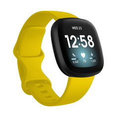 Band de bracelet en silicone coloré pour Fitbit Versa 3 et Sense