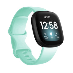 Banda da polso in silicone colorato per Fitbit Versa 3 e Sense