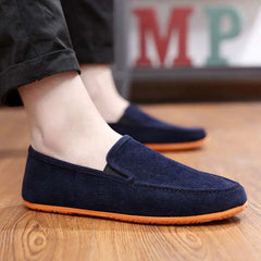 Herbst Männer Flats Schuhe schieben sich auf Herrenlehre, die Moccasins Homme Männer Freizeitschuhe Fashion Kleid Hochzeit Schuhe Sommer 2022