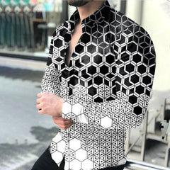 Long Sleeve Luxurious Party Shirt