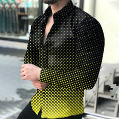 Long Sleeve Luxurious Party Shirt