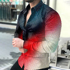 Long Sleeve Luxurious Party Shirt