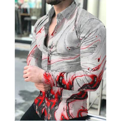 Long Sleeve Luxurious Party Shirt