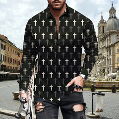 Long Sleeve Luxurious Party Shirt