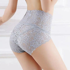 LAYSDA Lace Panties M-XXL Women Panties High Waist Plus Size Female Butt Lift Seamless Briefs 1/3/5 Pcs