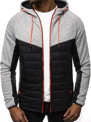 Men Cotton Clothes Hooded Coat