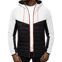 Men Cotton Clothes Hooded Coat