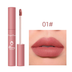 12 couleurs Velvet Matte Lip Bloss étanche hydratant facile à porter Cosmétique de beauté hydratante de liquide hydratant durable