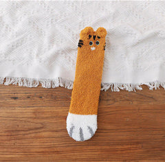 Chaussettes de patte de chat confortables pour les filles et les femmes