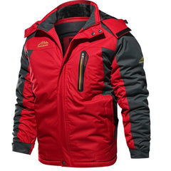 Men's Outdoor Velvet Thickened Windproof And Rainproof Jacket