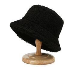 Cappello da pesca Autunno Fashion Cappello caldo Cappello a prova di freddo Lo stesso paragrafo Plushswool Teddy Hat