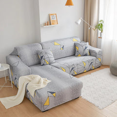 Elastyczna aksamitna sofa