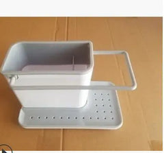 Holder Organisateur Caddy Storage pour le drainage du cadre de l'évier de la cuisine