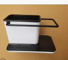 Holder Organisateur Caddy Storage pour le drainage du cadre de l'évier de la cuisine