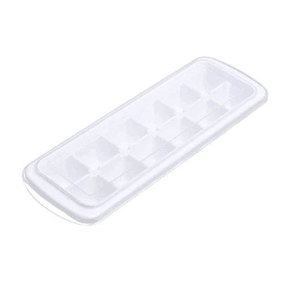 12/48/60 Grids Ice Bube Tray Plastikowe lodowe kostki Maker Forma do koktajlowej Whisky Whisky Kostka z Lid Kitchen Tool