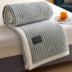 Milk Velvet Magic Velvet Double Blanket Thick Single Quilt Falier Lamb Wool Multifunctional Blanket