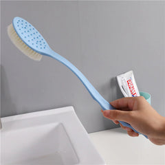 For daily use in home bathroom - long handle back rub with bath flower bath brush