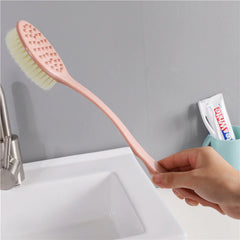 For daily use in home bathroom - long handle back rub with bath flower bath brush