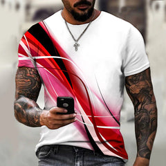 T-shirt graficzny 3D w 3D