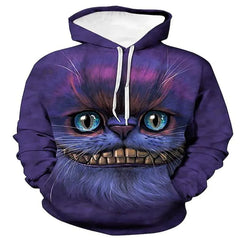 Unisex Novelty Hoodies 3D Digital Druckpullover Sweatshirts