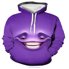 Unisex Novelty Hoodies 3D Digital Druckpullover Sweatshirts