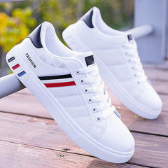 Herren White Fashion Board Sneakers Neue Sommerschuhe Zapatillas Hombre Chaussure Homme