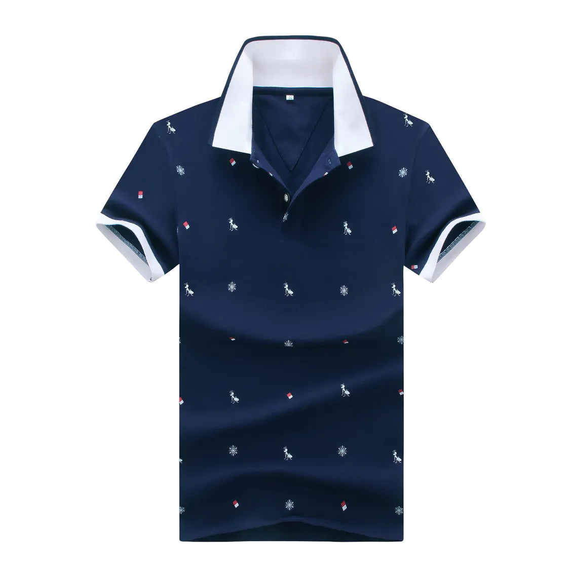 Men Polo camisas impresas camisa para hombres de manga corta tops de verano estilo coreano camiseta de polo polo camisa diseñadora