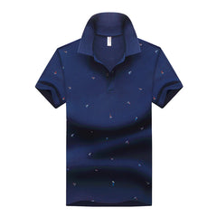 Men Polo Shirts Printed Men's Shirt Short Sleeve Summer Tops Korean Style Male Tees Lapel Polo Shirt Designer Shirt