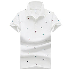 Men Polo camisas impresas camisa para hombres de manga corta tops de verano estilo coreano camiseta de polo polo camisa diseñadora